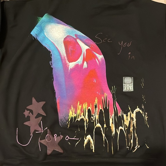 Cactus jack hoodie Large - Picture 3 of 4